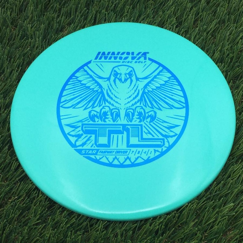 Innova Star TL with Burst Logo Stock Stamp – 169g – Turquoise Green