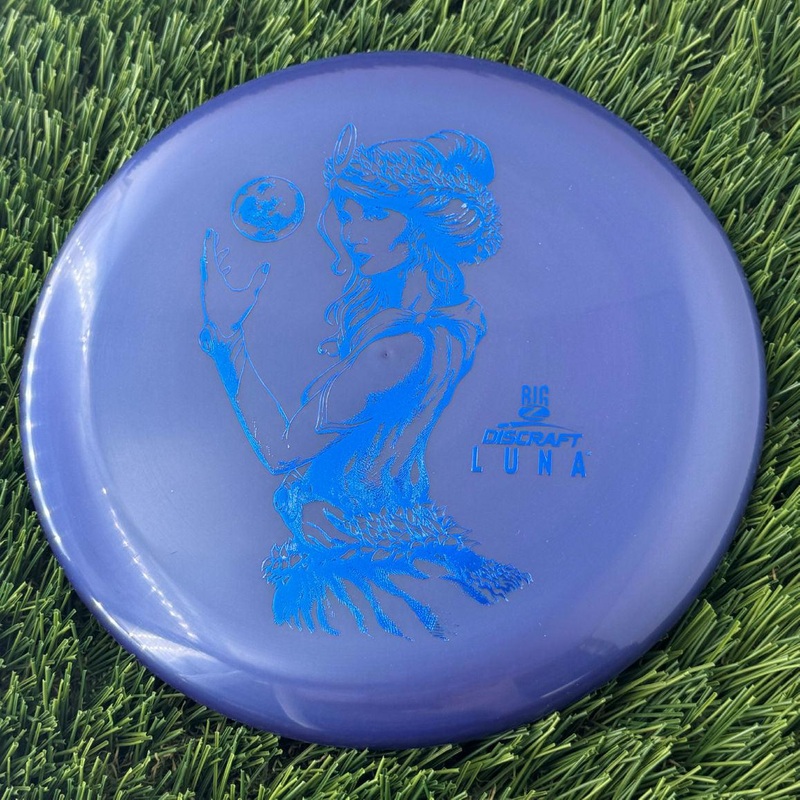 Discraft Big Z Collection Luna with Big Z Stock Stamp with Inside Rim Embossed PM Paul McBeth Stamp – 172g Purple