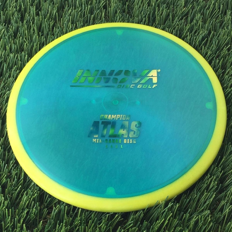 Innova Overmold Champion Atlas with Burst Logo Stock Stamp – 175g – Translucent Blue