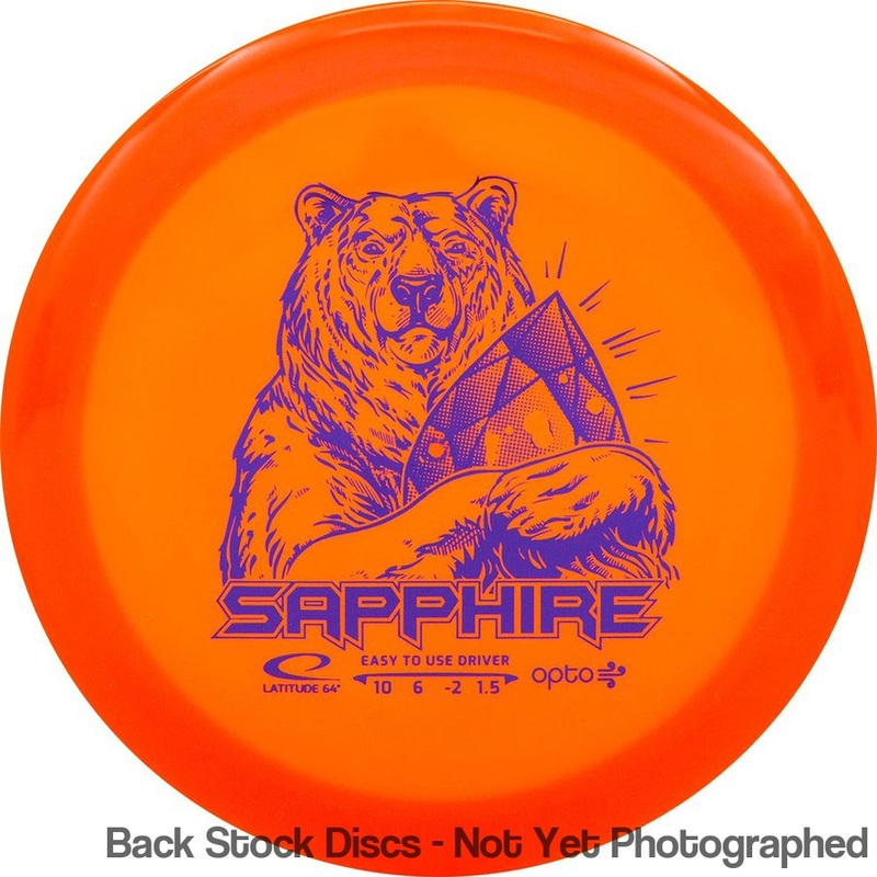 Latitude 64 Opto Air Sapphire Fairway Driver (Stock Stamp) [Back Stock Inventory – Disc and Stamp Color WILL VARY]