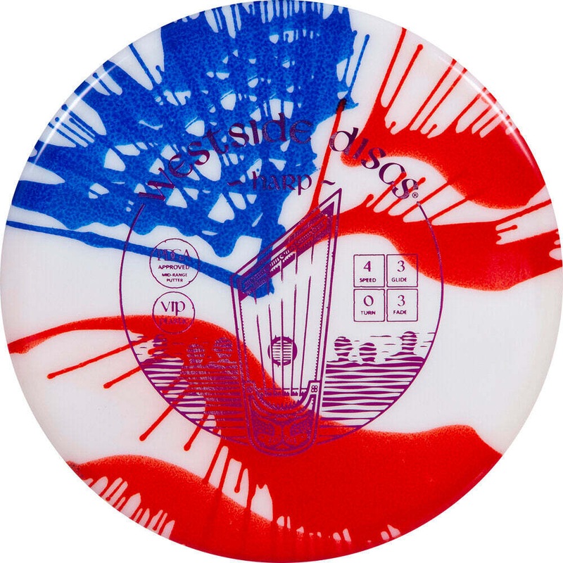 Westside Discs VIP Harp – MyDye American Flag