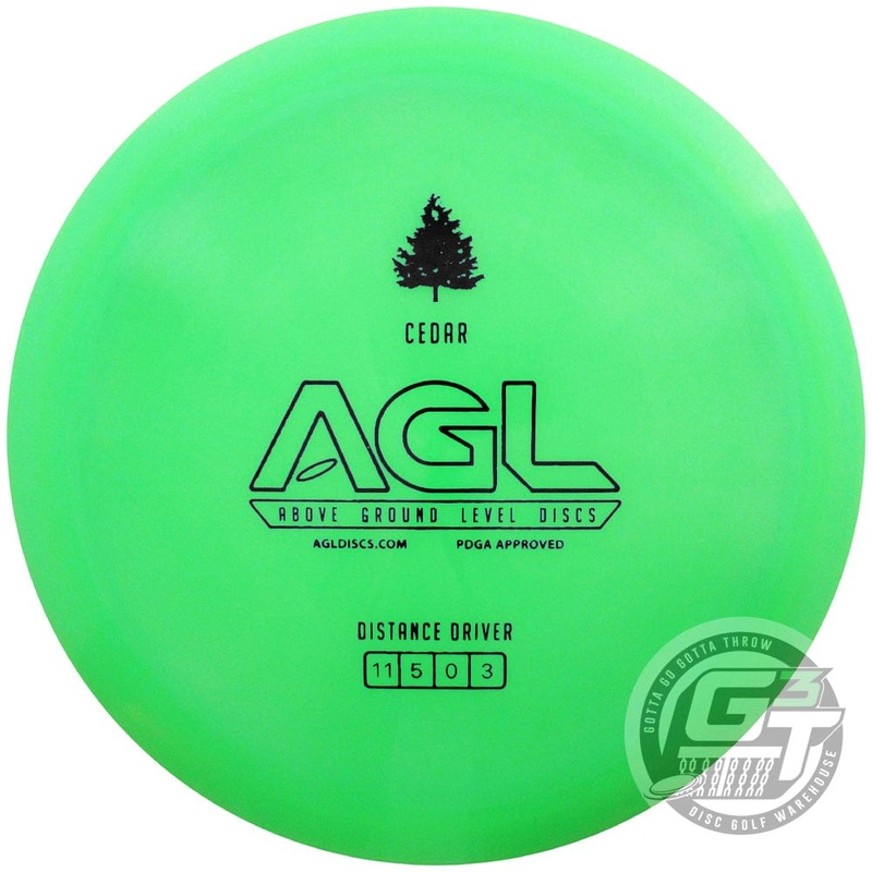 Above Ground Level Alpine Cedar Distance Driver Golf Disc