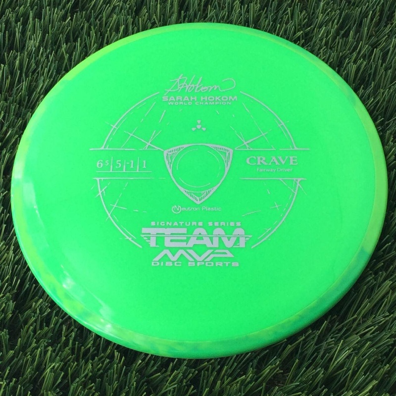 Axiom Neutron Crave with Sarah Hokom World Champion Signature Series Team MVP Stamp – 169g Green