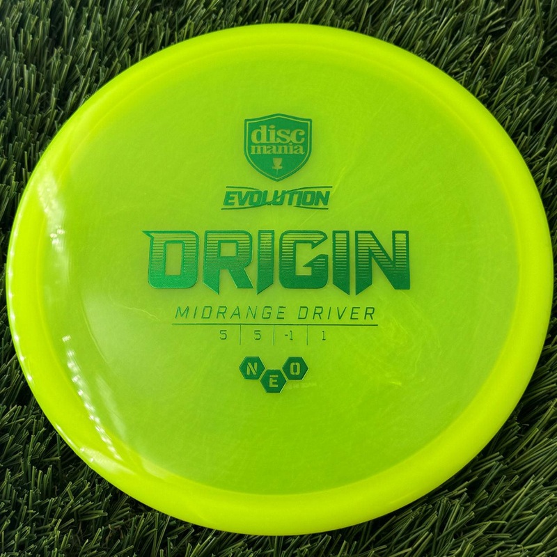 Discmania Evolution NEO Origin – 172g – Translucent Yellow