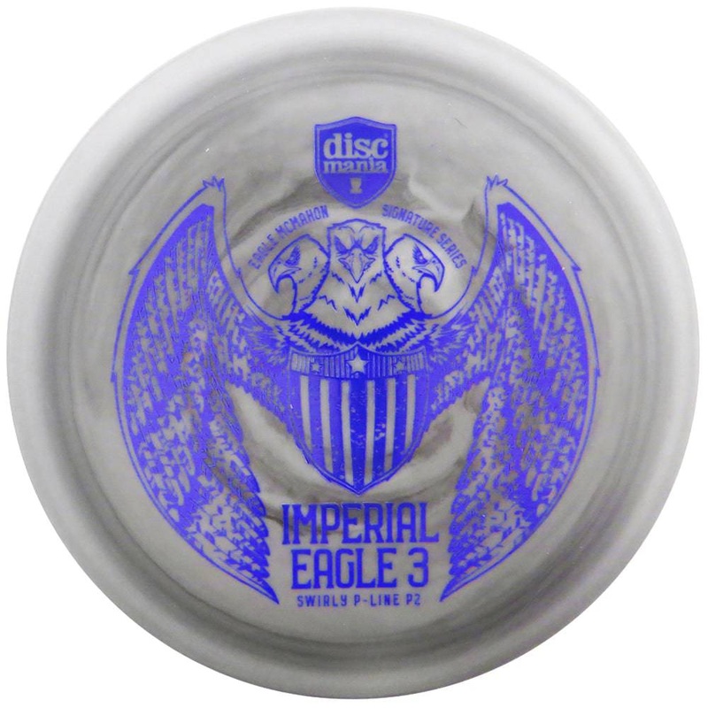 Discmania Limited Edition 2019 Signature Eagle McMahon Imperial Eagle III Swirly P-Line P2 Pro Putter Golf Disc