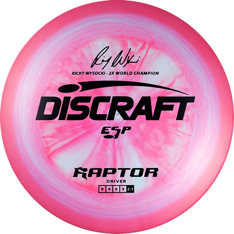 Discraft ESP Raptor [Ricky Wysocki 2X] Distance Driver Golf Disc