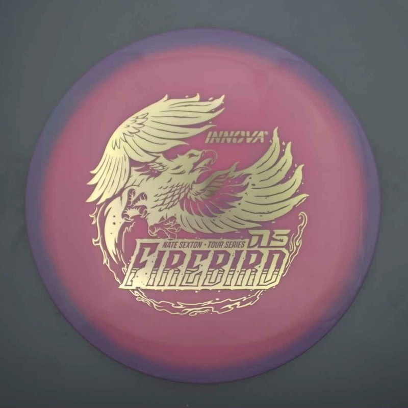 Innova Proto Glow Halo Star Firebird with Nate Sexton Sexybird Star Team Tour Series 2025 Stamp – 173.5g – Pink