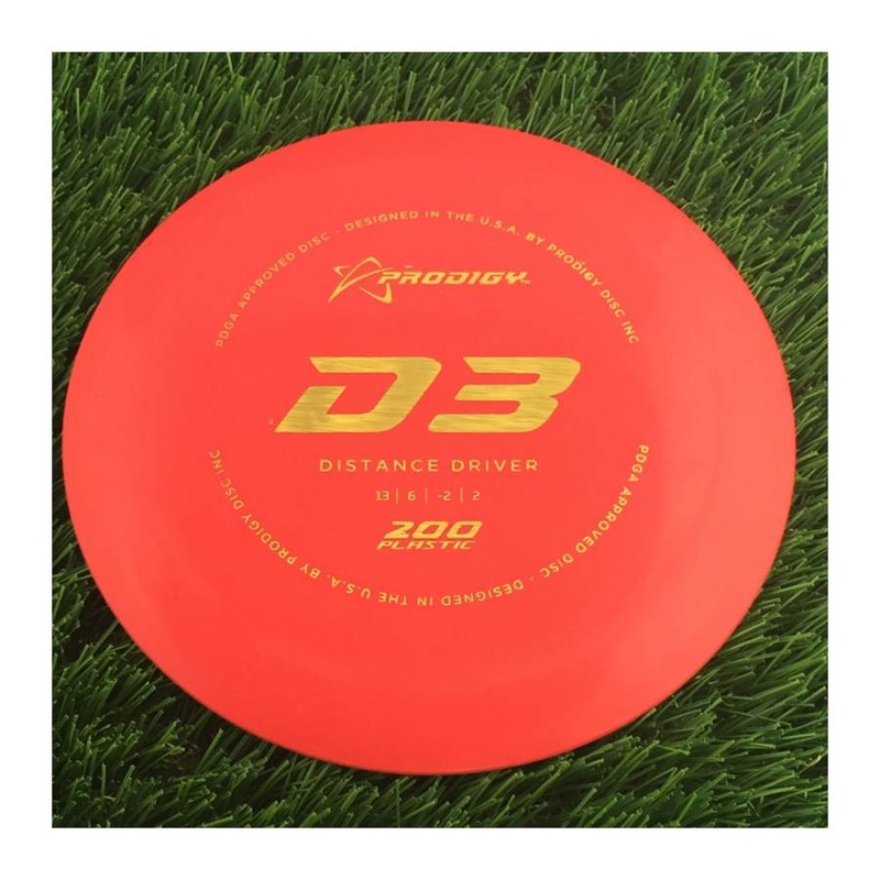 Prodigy 200 D3 – 153g – Solid Red