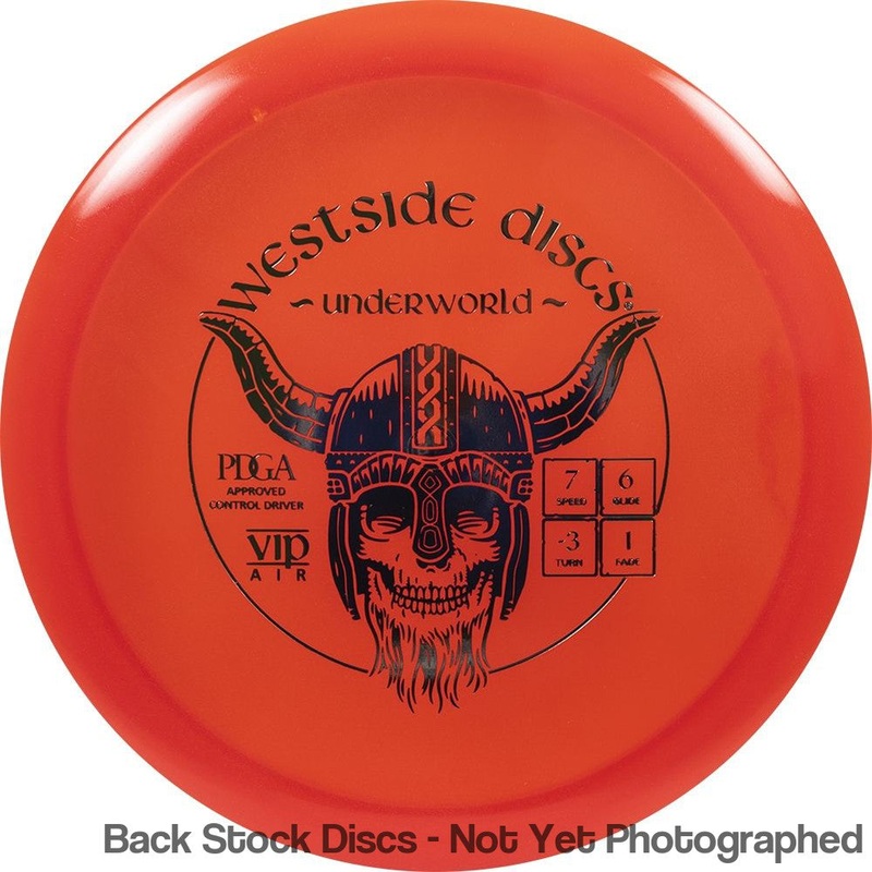 Westside VIP Air Underworld Fairway Driver (Stock Stamp) [Back Stock Inventory – Disc and Stamp Color WILL VARY]