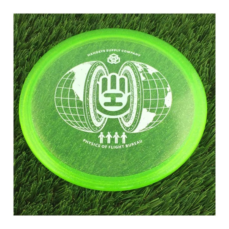Westside VIP Gatekeeper with HSCo Inward – Handeye Supply Company – Physics of Flight Bureau Stamp – 175g – Translucent Green
