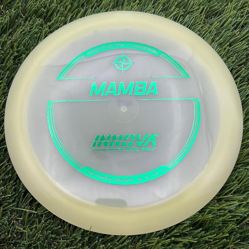 Innova Proto Glow Champion Mamba with Burst Logo Stock Stamp – 164.2g – Glow
