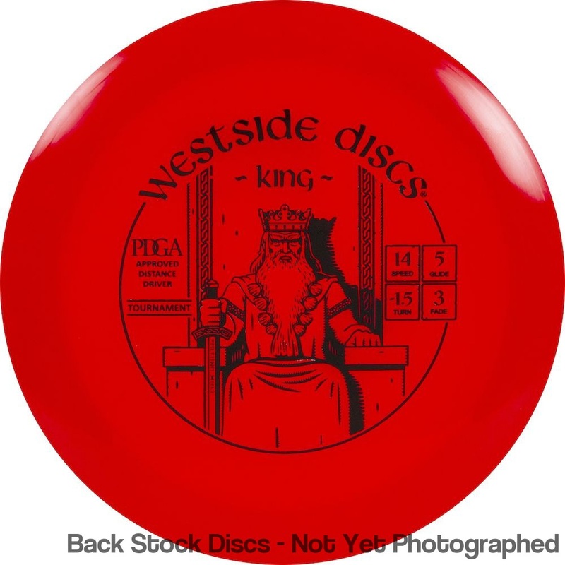 Westside Tournament King Distance Driver (Stock Stamp) [Back Stock Inventory – Disc and Stamp Color WILL VARY]