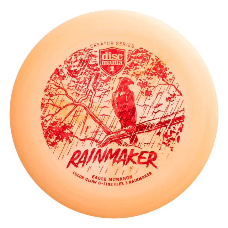 Discmania Color Glow D-Line Flex 3 Eagle McMahon Rainmaker – Eagle McMahon Creator Series