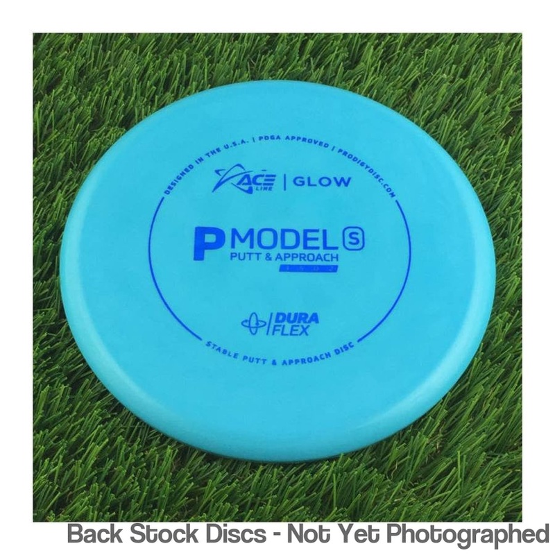 Prodigy Ace Line DuraFlex Color Glow P Model S Putter (Stock Stamp) [Back Stock Inventory – Disc and Stamp Color WILL VARY]