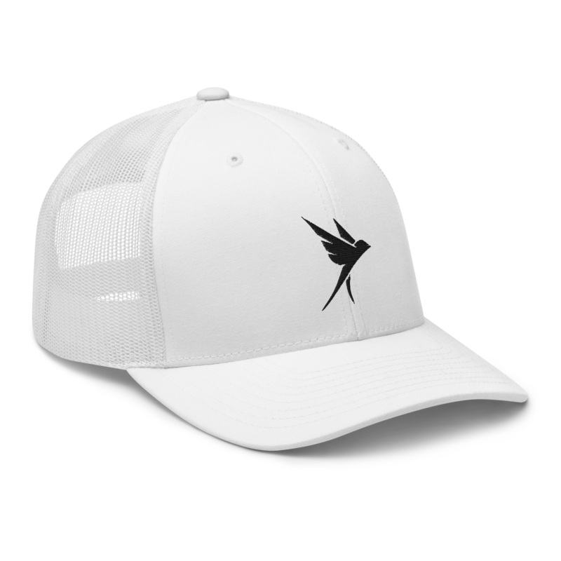 Scissortail Trucker Hat – White