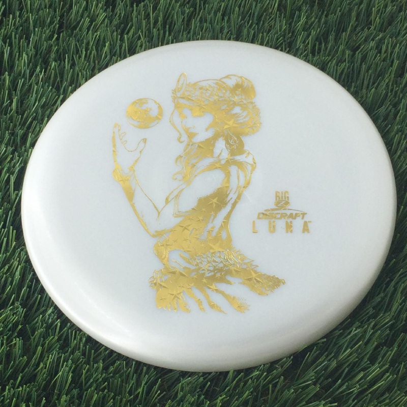 Discraft Big Z Collection Luna with Big Z Stock Stamp with Inside Rim Embossed PM Paul McBeth Stamp – 174g White