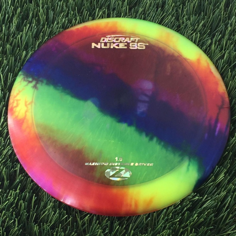 Discraft Elite Z Fly-Dyed Nuke SS – 169g – Rainbow Dyed