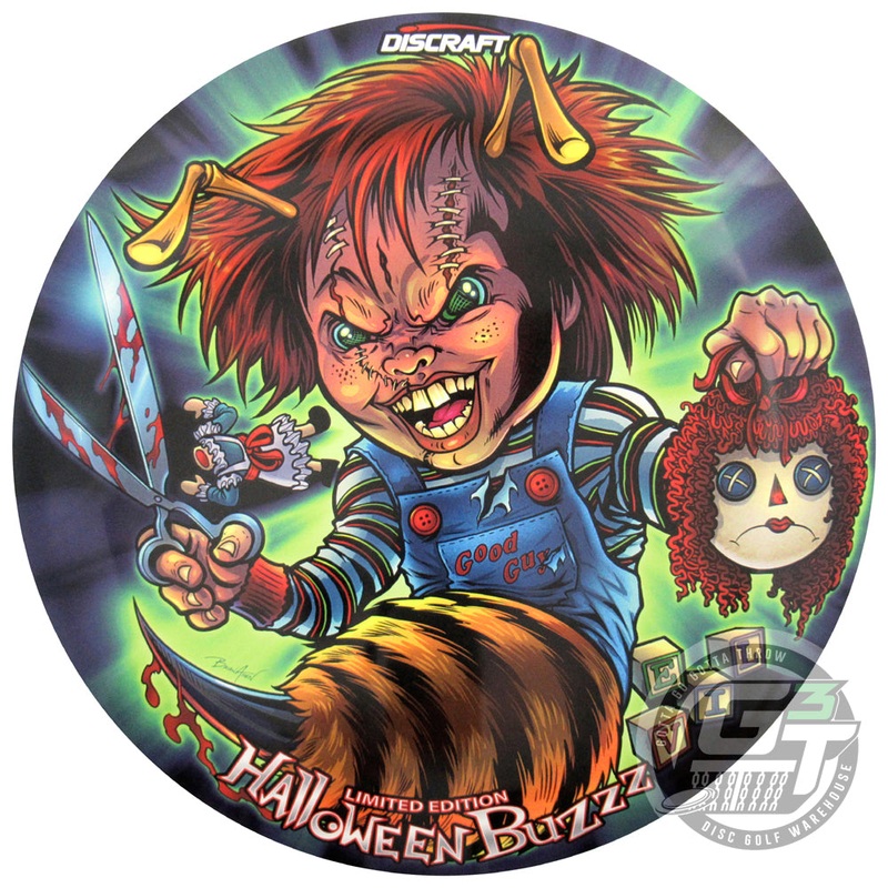 Discraft Limited Edition 2022 Halloween SuperColor ESP Buzzz Midrange Golf Disc