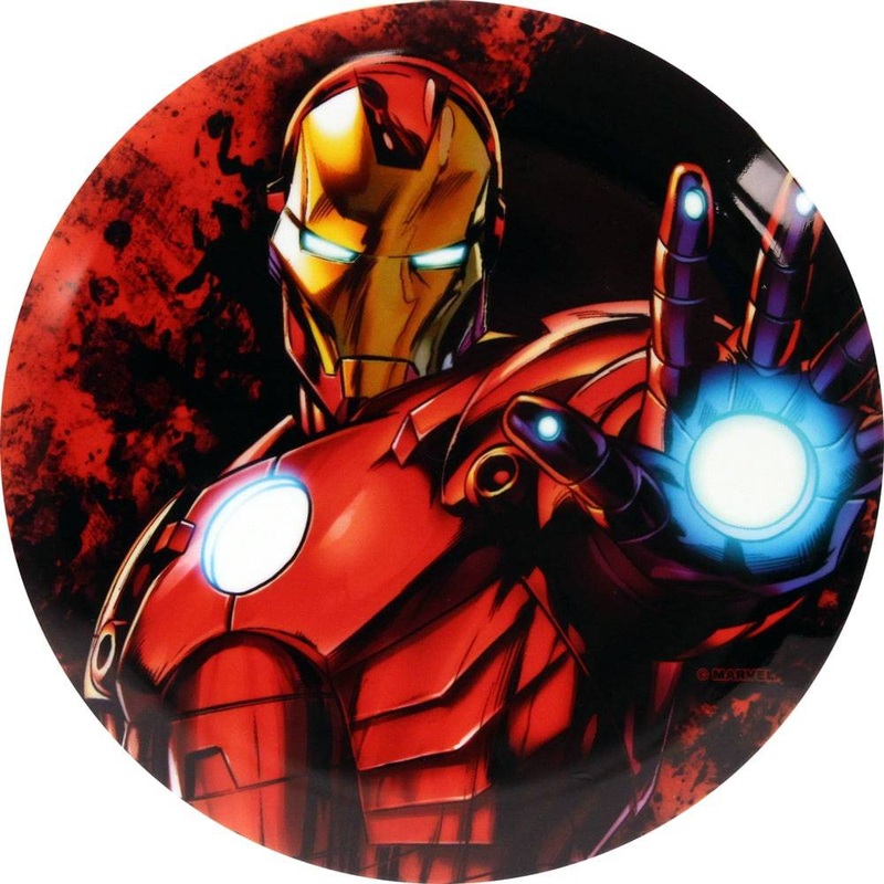 Dynamic Discs Marvel Iron Man DyeMax Close and Personal Fuzion Freedom Distance Driver Golf Disc