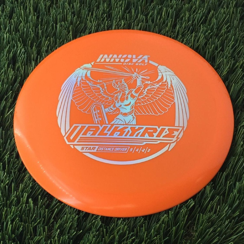 Innova Star Valkyrie with Burst Logo Stock Stamp – 175g Orange