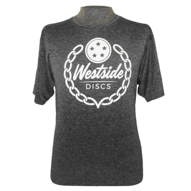 Westside Discs Logo Dri-Fit Short Sleeve Performance Disc Golf T-Shirt