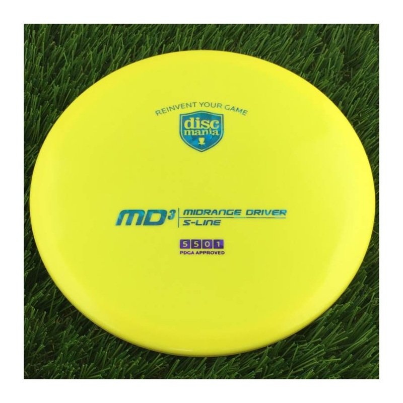 Discmania S-Line Reinvented MD3 Reinvented – 178g – Solid Yellow