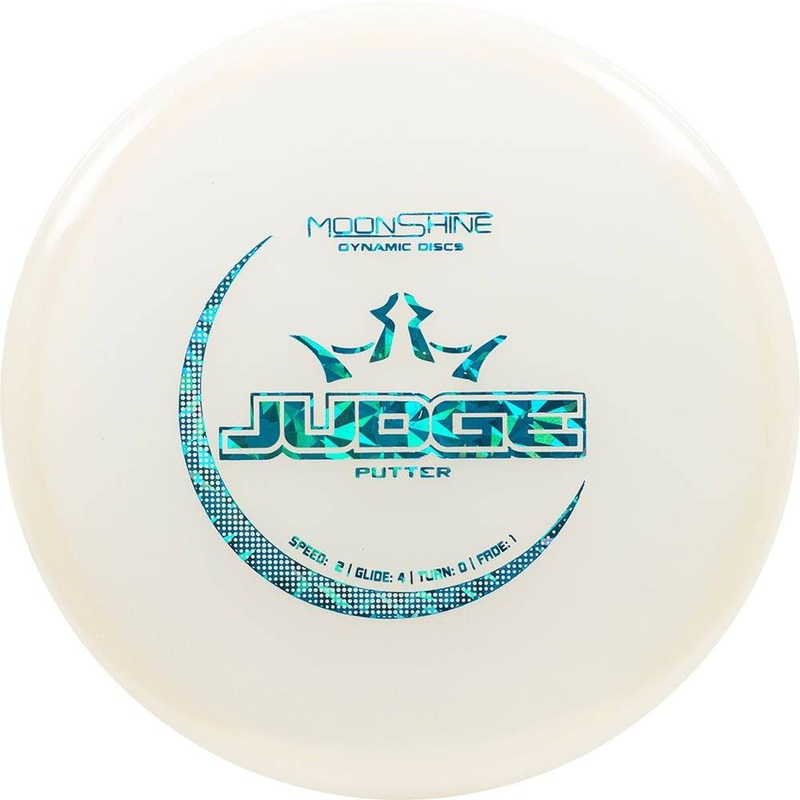Dynamic Discs Moonshine Glow Lucid Judge Putter Golf Disc