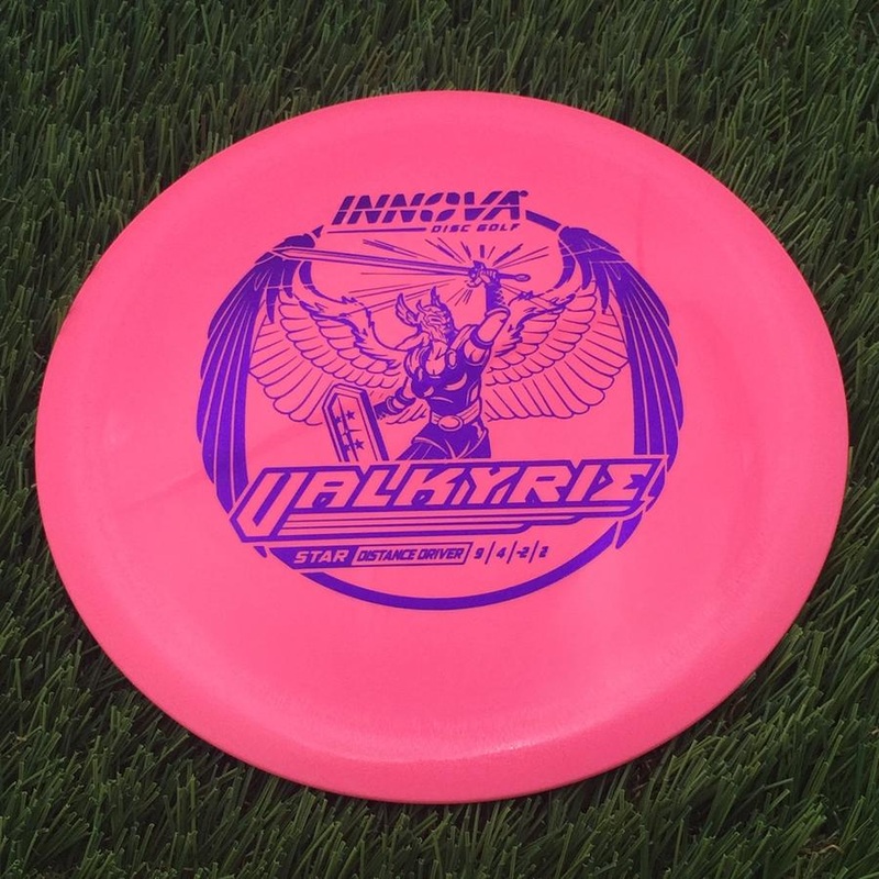 Innova Star Valkyrie with Burst Logo Stock Stamp – 150g – Solid Pink
