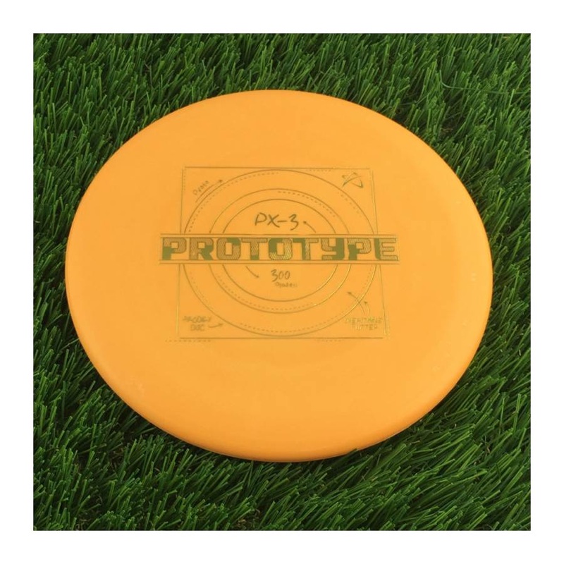 Prodigy 300 PX-3 with Prototype Stamp – 172g Light Orange
