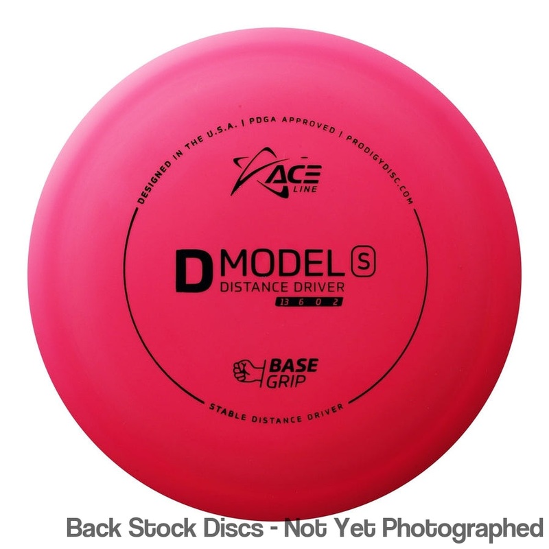 Prodigy Ace Line Basegrip D Model S Distance Driver (Stock Stamp) [Back Stock Inventory – Disc and Stamp Color WILL VARY]