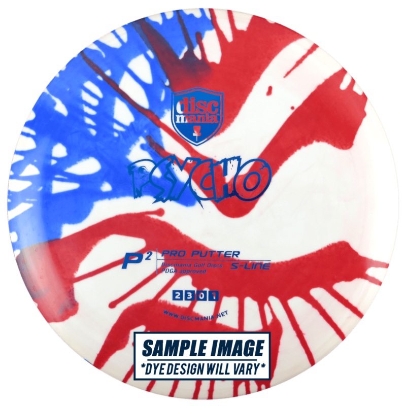 Discmania Tie-Dye S-Line P2 Pro Putter Golf Disc