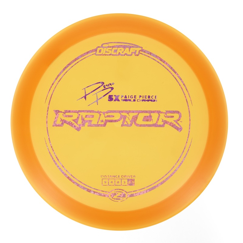 Discraft Raptor – Paige Pierce 5X World Champion Z Line 174g | Style 0006