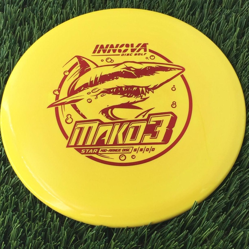 Innova Star Mako3 with Burst Logo Stock Stamp – 177g Yellow