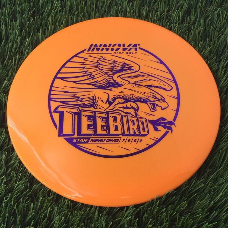 Innova Star Teebird with Burst Logo Stock Stamp – 171g – Solid Orange