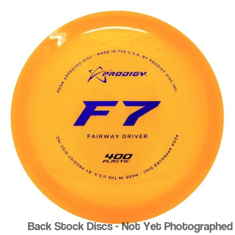 Prodigy 400 F7 Fairway Driver (Stock Stamp) [Back Stock Inventory – Disc and Stamp Color WILL VARY]