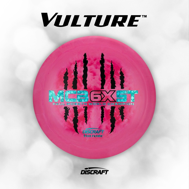 Discraft ESP Vulture – Paul McBeth 6x Claw McBeast Commemorative Edition