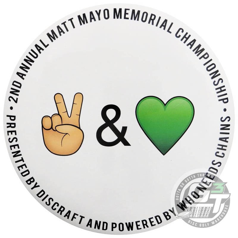 Discraft Limited Edition 2nd Annual Matt Mayo Memorial SuperColor ESP Buzzz Midrange Golf Disc