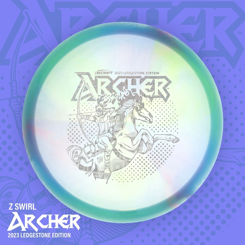 Discraft Z Swirl Archer – 2023 Ledgestone