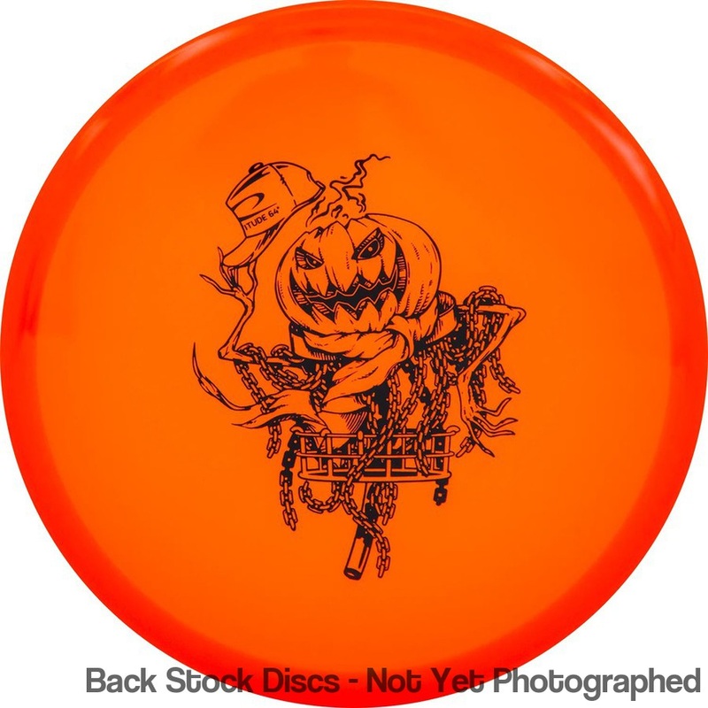 Latitude 64 Opto Fuse Midrange with Haunted Pumpkin Basket Latitude 64 Hat Halloween 2023 Stamp [Back Stock Inventory – Disc and Stamp Color WILL VARY]