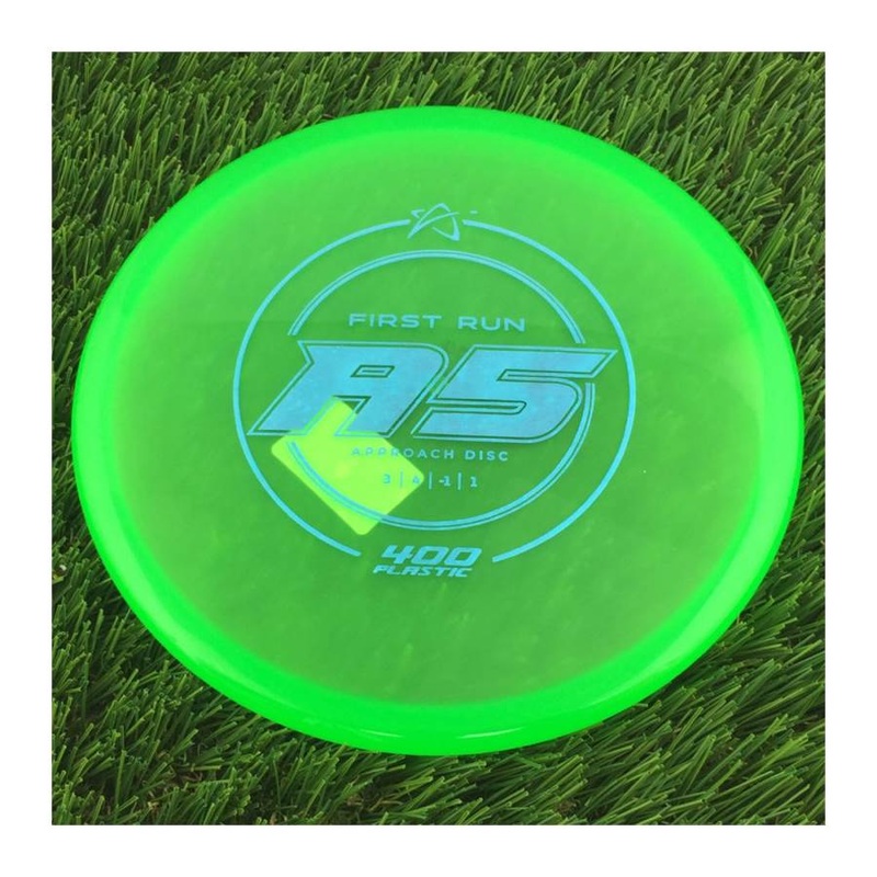 Prodigy 400 A5 with First Run Stamp – 174g – Translucent Lime Green
