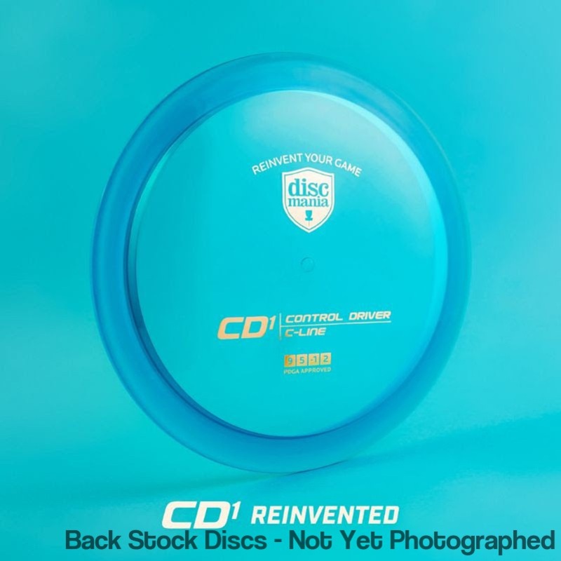 Discmania Italian C-Line CD1 Distance Driver (Stock Stamp) [Back Stock Inventory – Disc and Stamp Color WILL VARY]