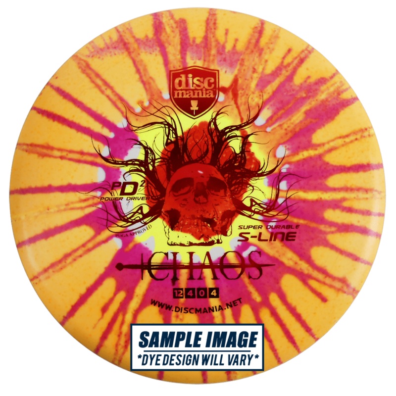 Discmania Tie-Dye S-Line PD2 Power Driver Distance Driver Golf Disc