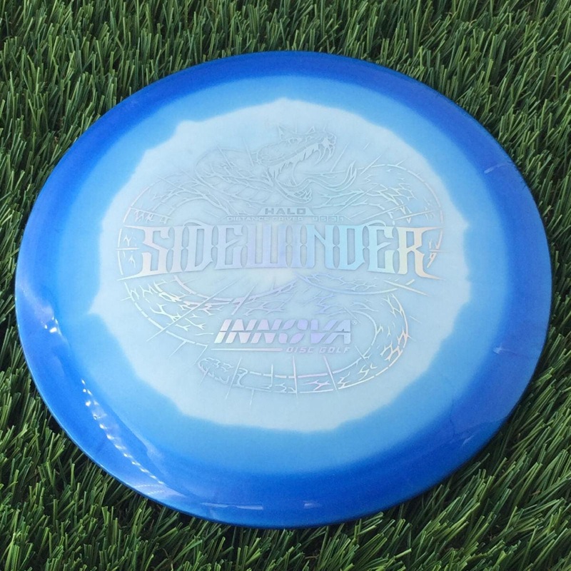Innova Halo Star Sidewinder with Burst Logo Stock Stamp – 157g Blue