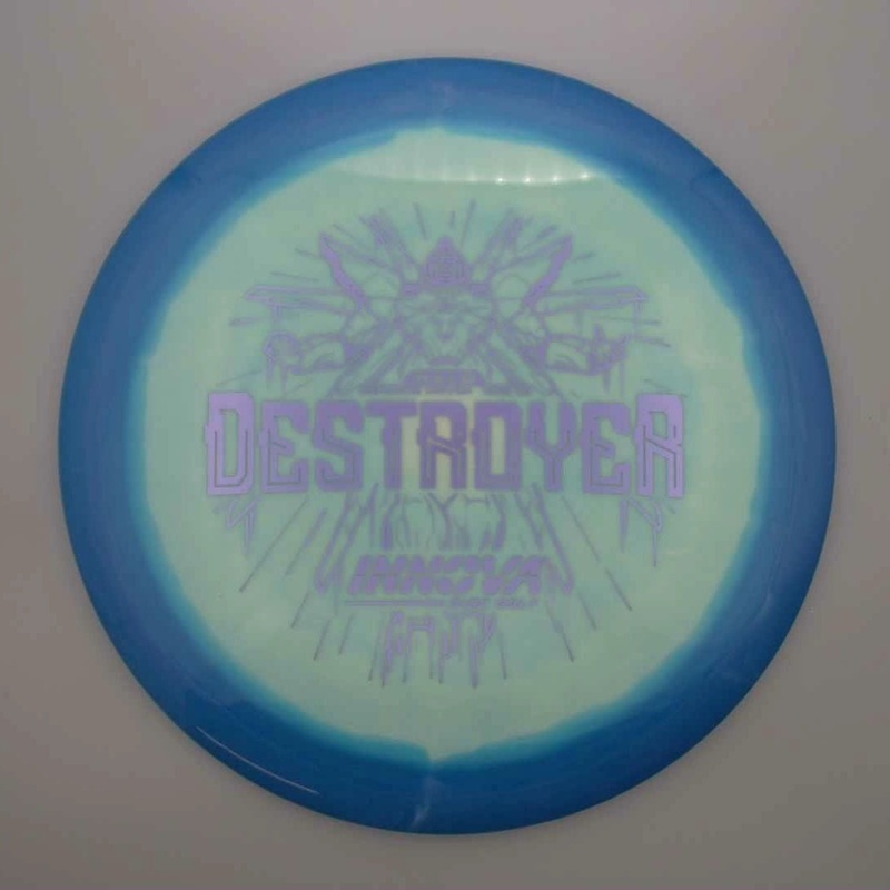 Innova Halo Star Destroyer with Burst Logo Stock Stamp – 168.6g – Blue