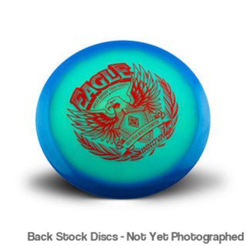 Innova Proto Glow Halo Champion Eagle Fairway Driver with Gregg Barsby – 2018 World Champion –  Tour Series 2024 Stamp [Back Stock Inventory – Disc and Stamp Color WILL VARY]