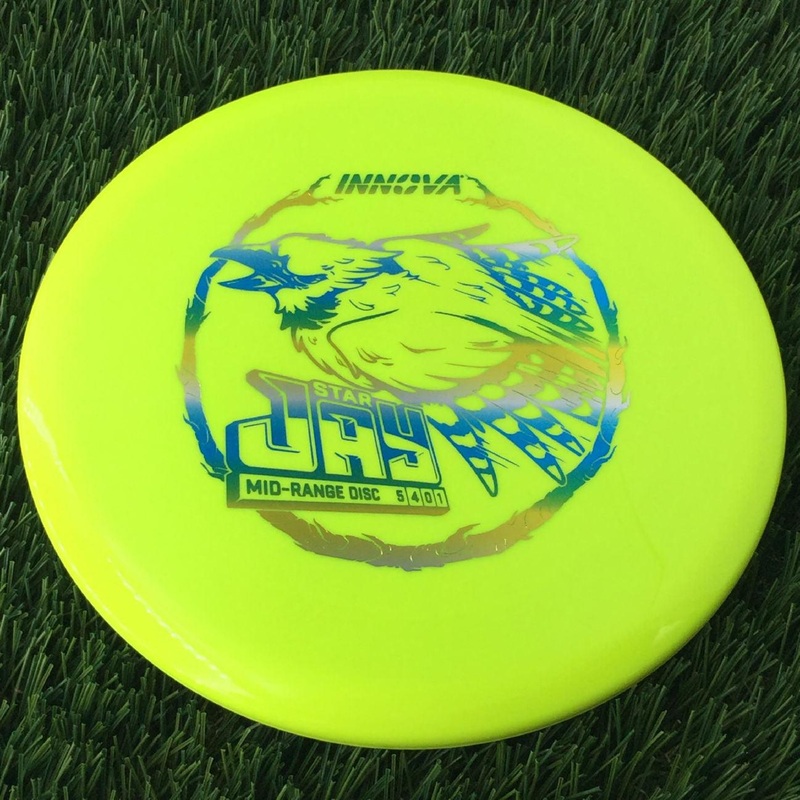 Innova Star Jay with Burst Logo Stock Stamp – 170g Yellow
