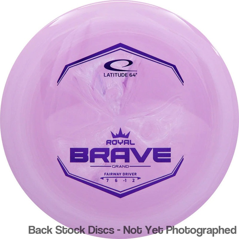 Latitude 64 Royal Grand Brave Fairway Driver (Stock Stamp) [Back Stock Inventory – Disc and Stamp Color WILL VARY]