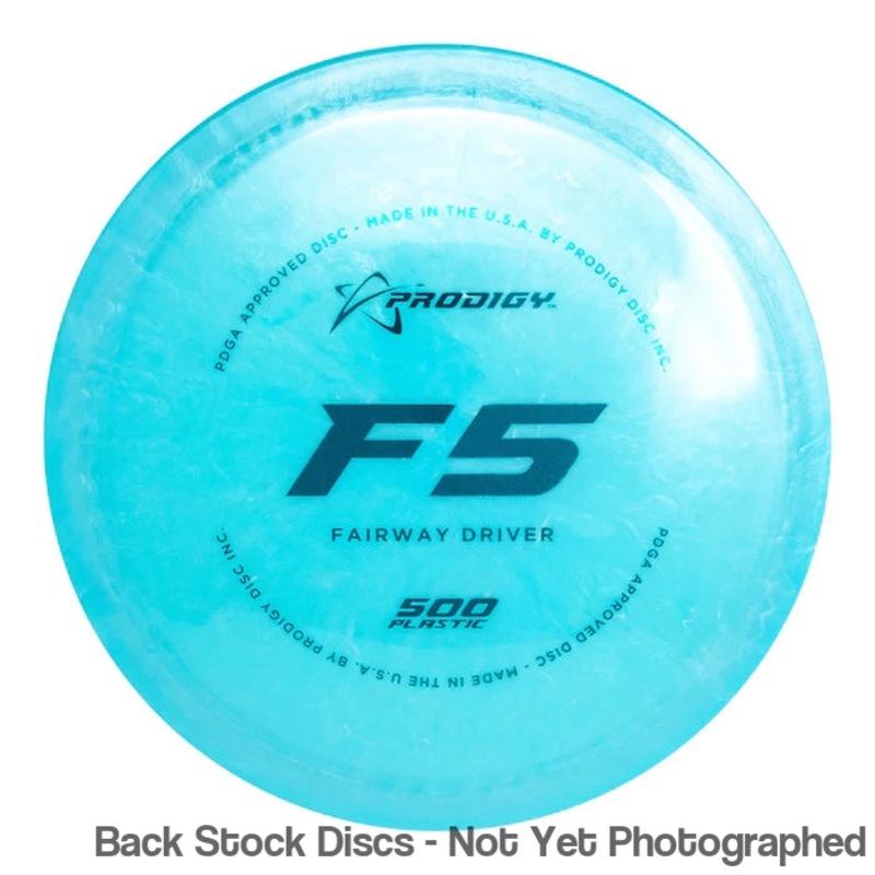 Prodigy 500 F5 Fairway Driver (Stock Stamp) [Back Stock Inventory – Disc and Stamp Color WILL VARY]