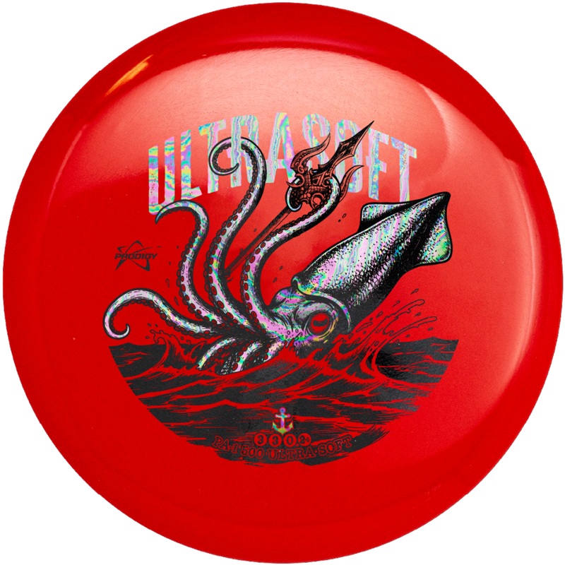 Prodigy Limited Edition Tidal Tyrant Stamp 500 Ultra Soft PA-1 Putter Golf Disc