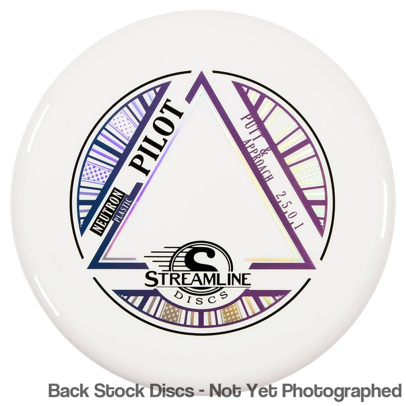 Streamline Neutron – Streamline Pilot Putter (Stock Stamp) [Back Stock Inventory – Disc and Stamp Color WILL VARY]